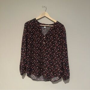 Old Navy Flower Blouse